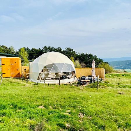 Готель Glamping Hohe Wand - Zelt Mit Sternenfenster Und Whirlpool Maiersdorf Екстер'єр фото