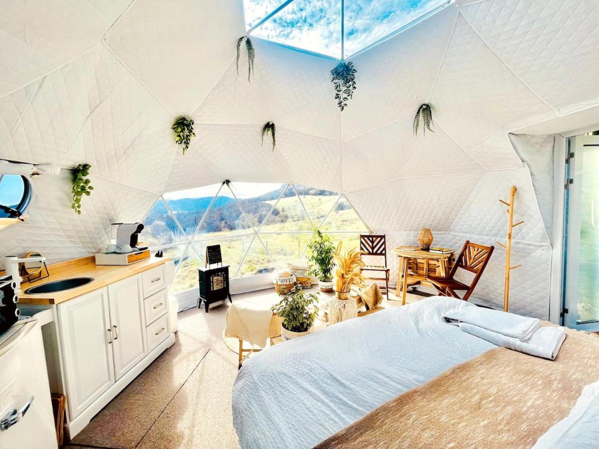 Готель Glamping Hohe Wand - Zelt Mit Sternenfenster Und Whirlpool Maiersdorf Екстер'єр фото