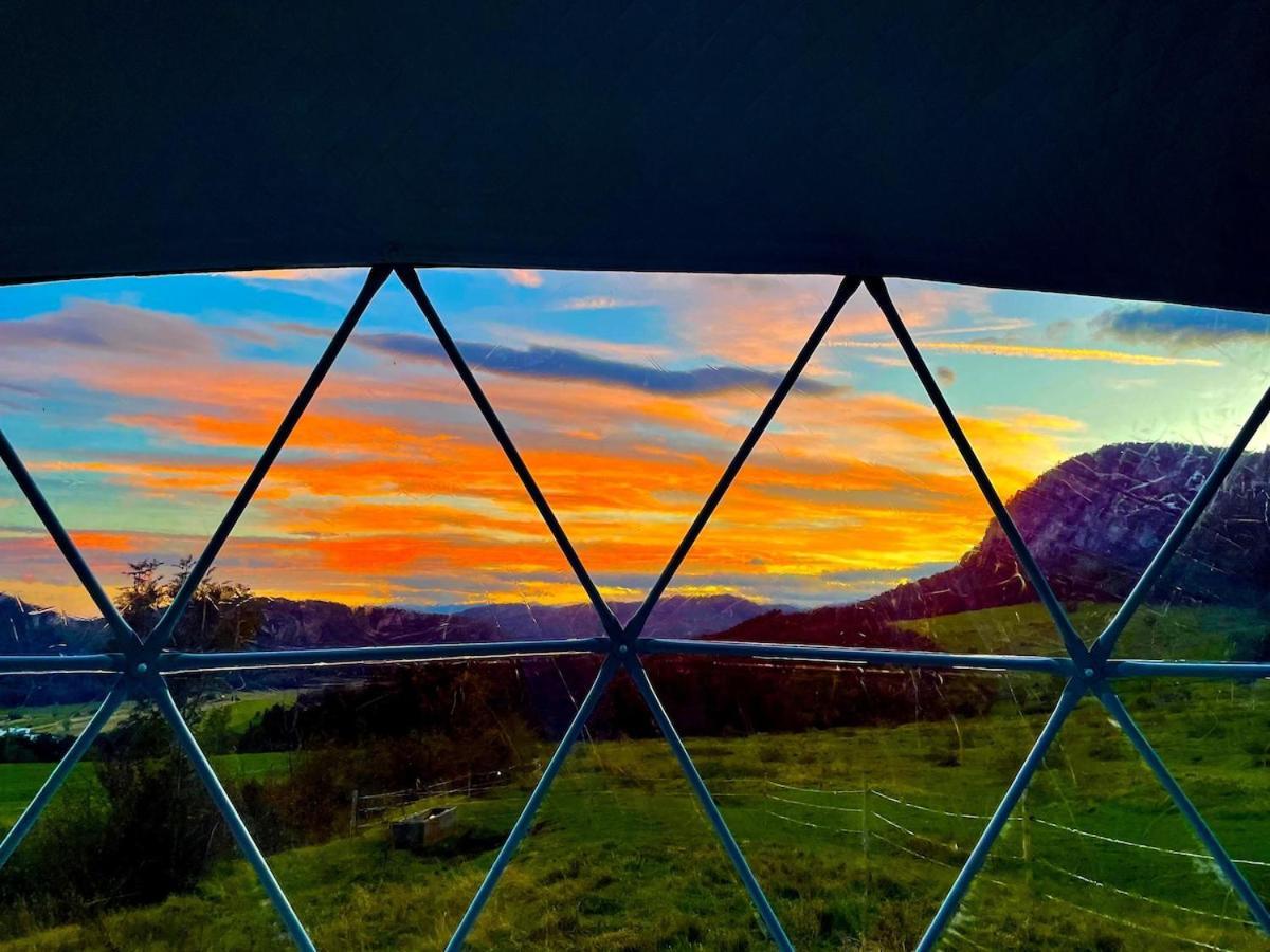 Готель Glamping Hohe Wand - Zelt Mit Sternenfenster Und Whirlpool Maiersdorf Екстер'єр фото