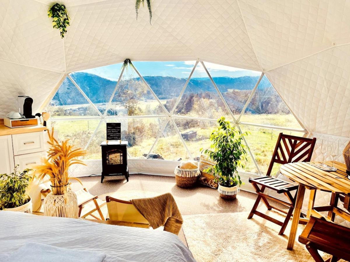 Готель Glamping Hohe Wand - Zelt Mit Sternenfenster Und Whirlpool Maiersdorf Екстер'єр фото